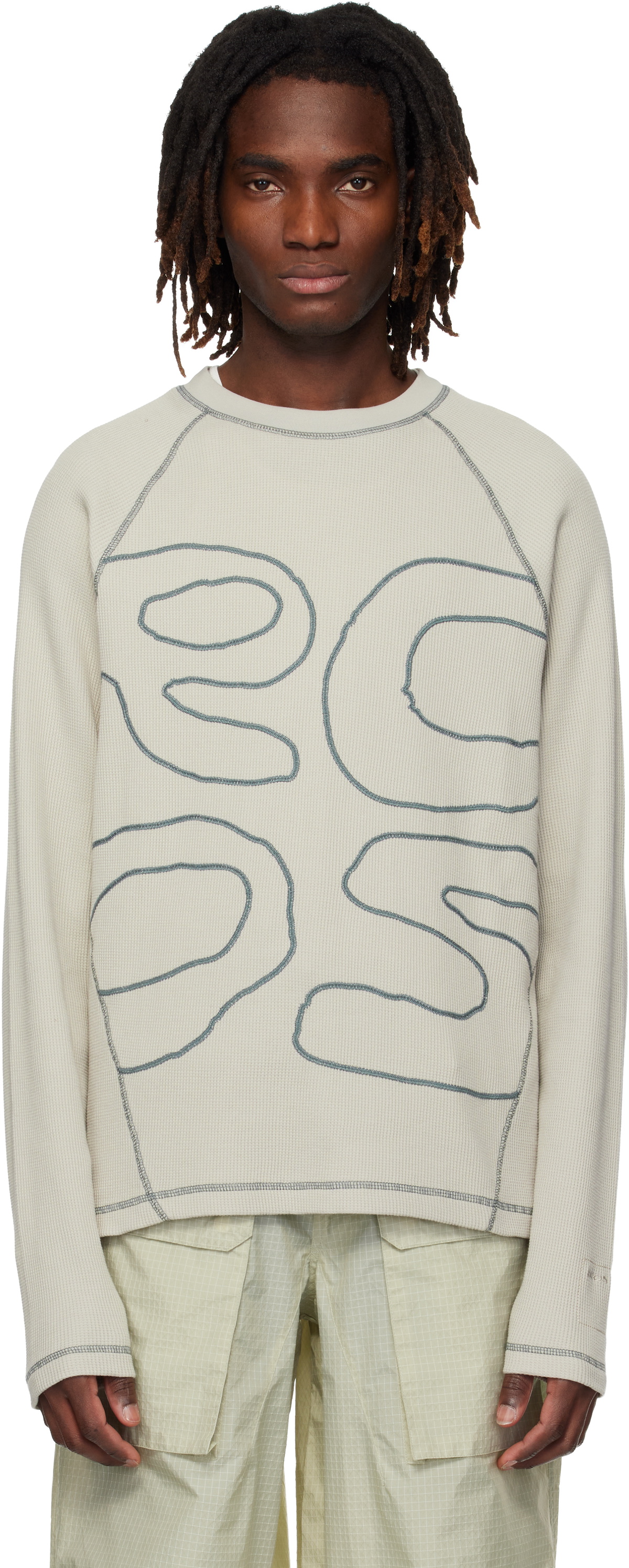 Alexander Wang.t ストレッチニットジャカードロゴタンク Knit Logo Baby Tee in WHITE | alexanderwang®