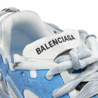 Balenciaga Men's Runner Sneakers in Blue/White/Grey