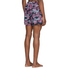 Vilebrequin Navy Coral Moorea Swim Shorts