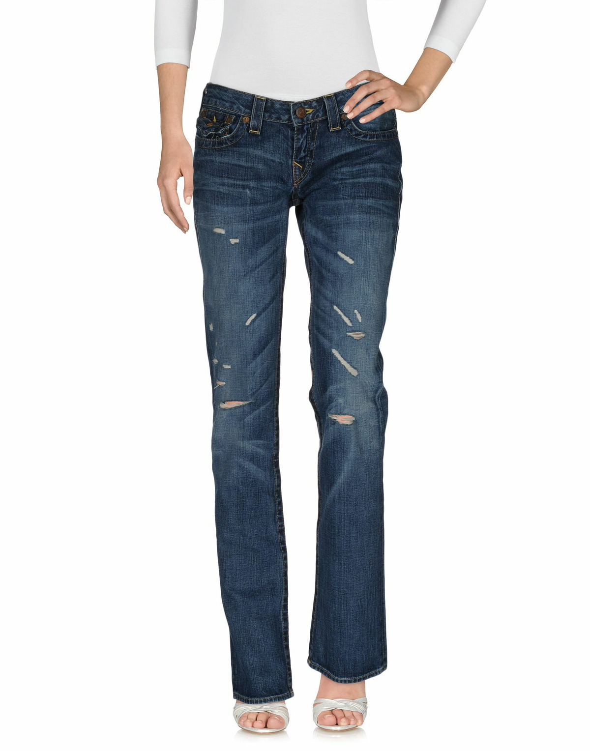True Religion Womens Jeans in Blue