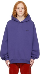 Marni Blue Brushed Hoodie