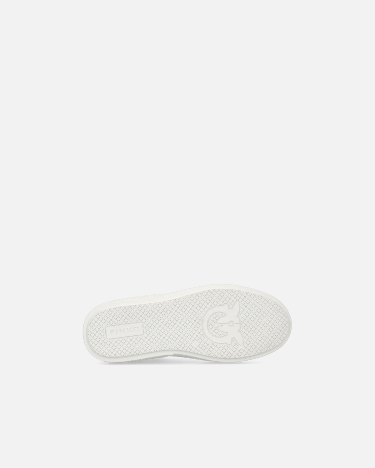 Pinko Sneakers With Platform Sole And Coloured Heel White/Lime