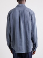 KAPITAL - Linen Shirt - Blue