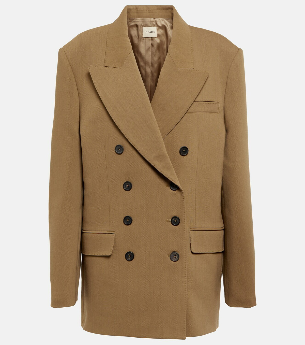 ジャケット KHAITE WOOL THE TANNER JACKET Khaite - Tanner wool-blend blazer Khaite