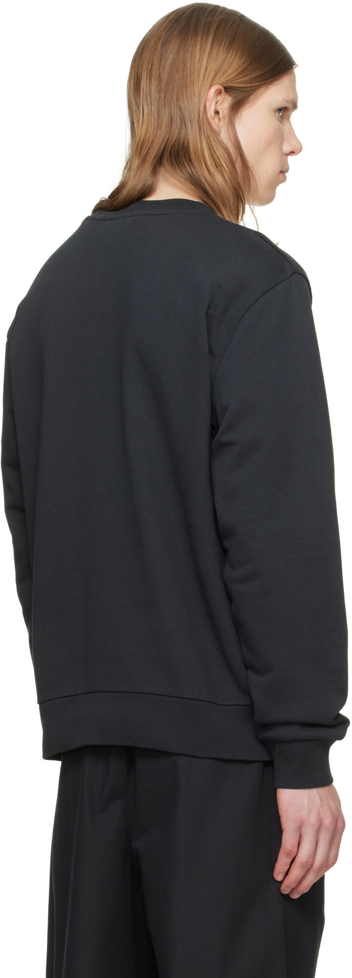 A.P.C. Black Standard Grand 'VPC' Sweatshirt
