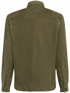LORO PIANA - Buttoned Suede Overshirt