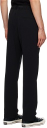N.Hoolywood Black Belted Trousers