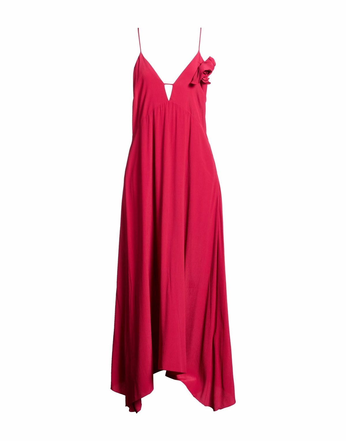 Manila Grace Womens Maxi dress Garnet