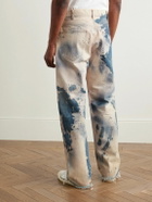 CELINE - Wesley Straight-Leg Bleached Jeans - Blue