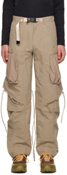 Archival Reinvent Beige Worker Pants