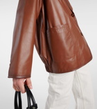 Dorothee Schumacher Sleek Statement leather blazer