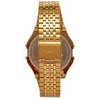 Timex x Space Invaders 80 Digital Watch in Gold