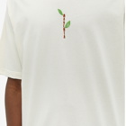 Magenta Men's Tree Plant T-Shirt in Natural