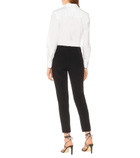 Brunello Cucinelli - Silk-blend cropped pants