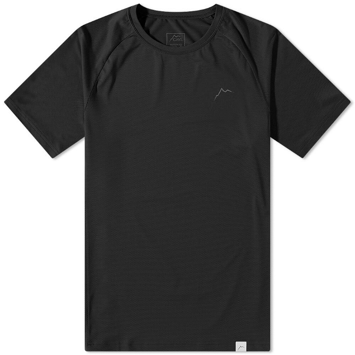Photo: CAYL Men's Logo Mesh T-Shirt in Black