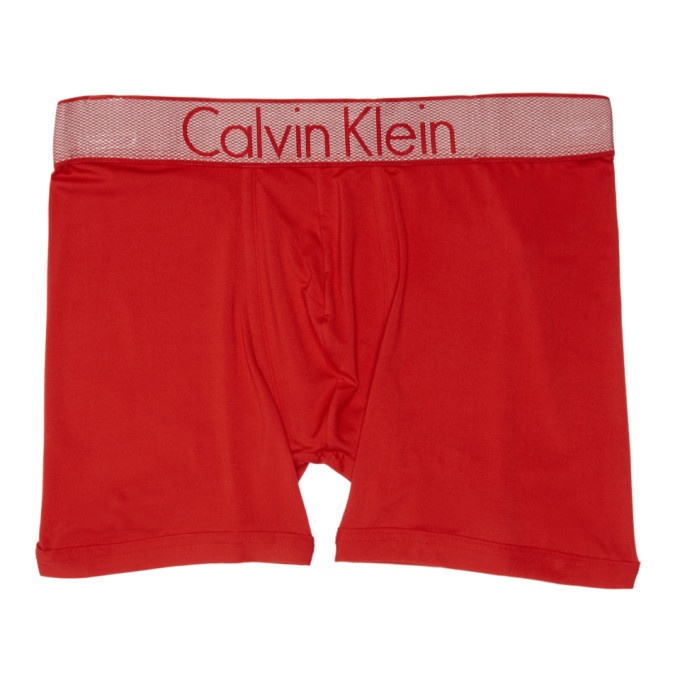 Photo: Calvin Klein Underwear Red Customized Micro Boxer Briefs