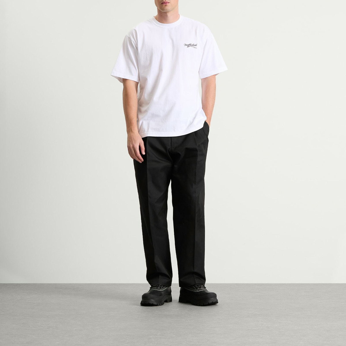 パンツ NEIGHBORHOOD25ss TWO TUCK PANTS NEIGHBORHOOD Two Tuck Pants Black | HAVEN