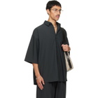 Fear of God ESSENTIALS Black Button Up Shirt