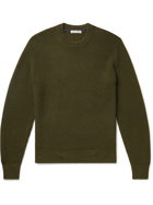 Alex Mill - Jordan Ribbed Brushed-Cashmere Sweater - Green