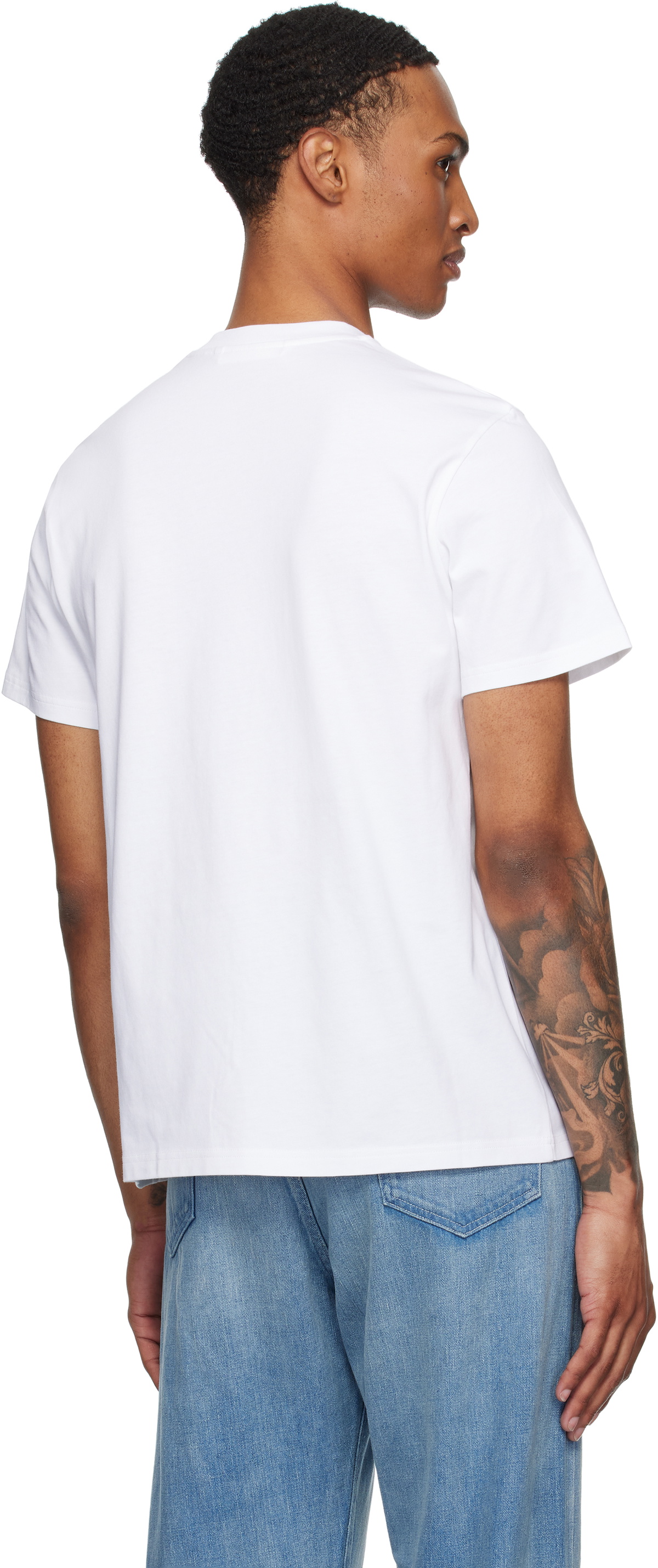 Moncler White Logo Cotton T-shirt Moncler