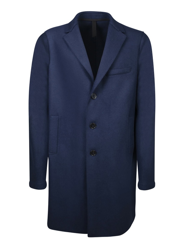 Photo: Harris Wharf London Boxy Cashmere Blue Coat