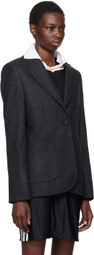 Wales Bonner Gray Iris Blazer