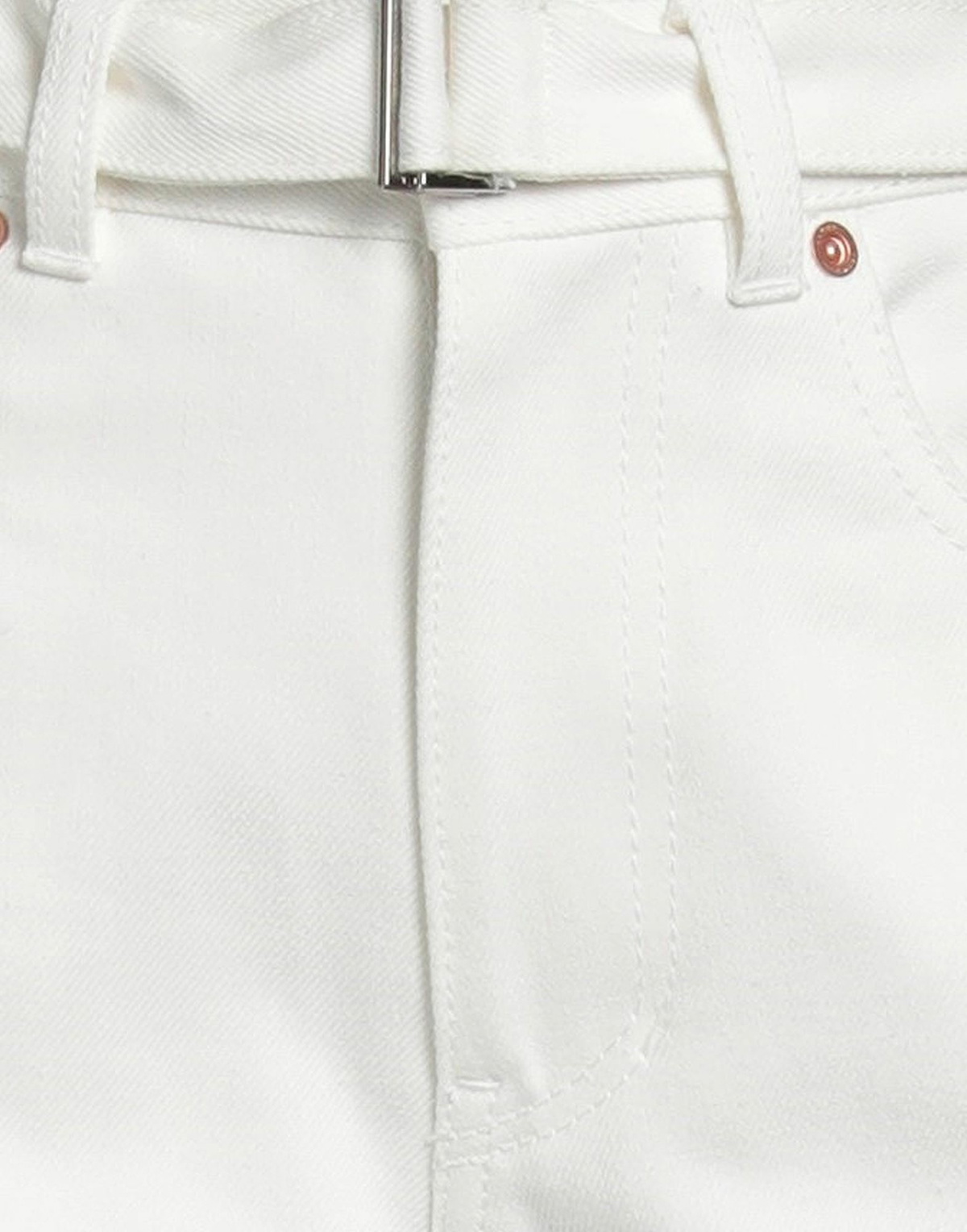 Sacai Womens Jeans in White