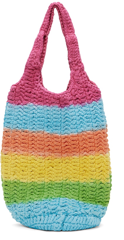 Photo: JW Anderson Multicolor Knitted Shopper Tote