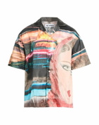 Sunnei Mens Shirt in Black
