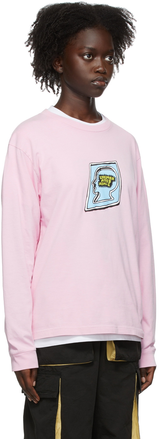 Brain Dead SSENSE Exclusive Pink Them Skates Edition Homie Long