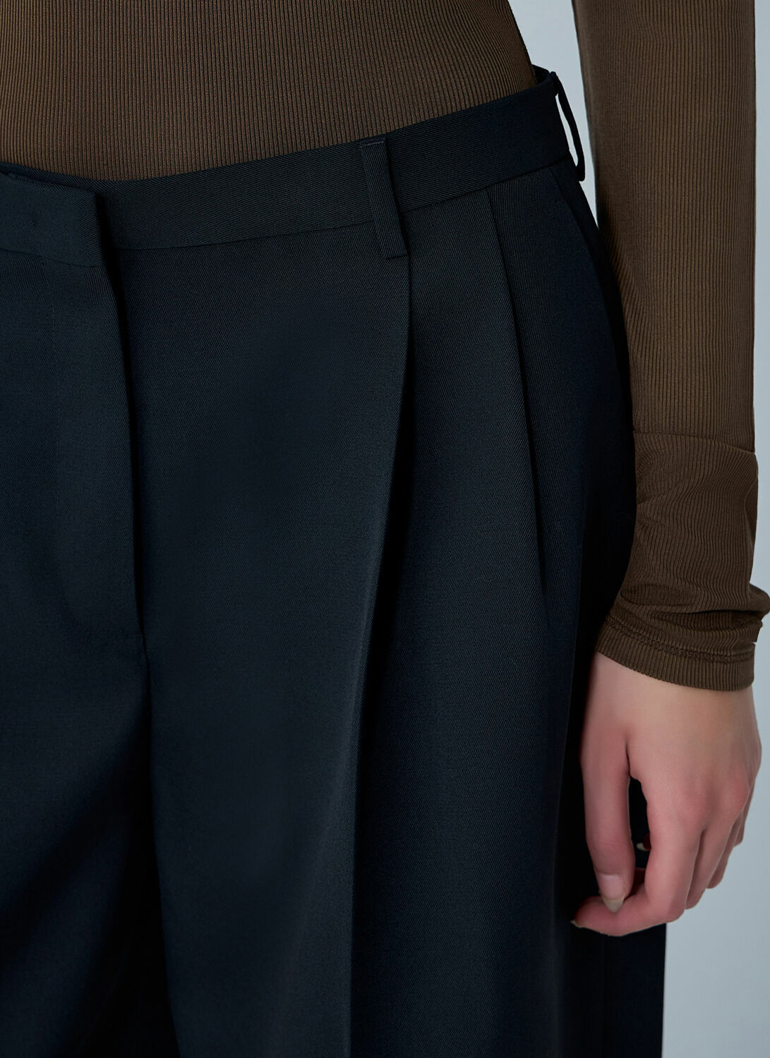 Jil Sander Wool Belted Pants