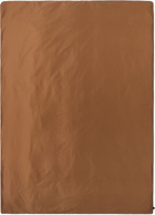 HAY Brown & Black Outline Duvet Cover