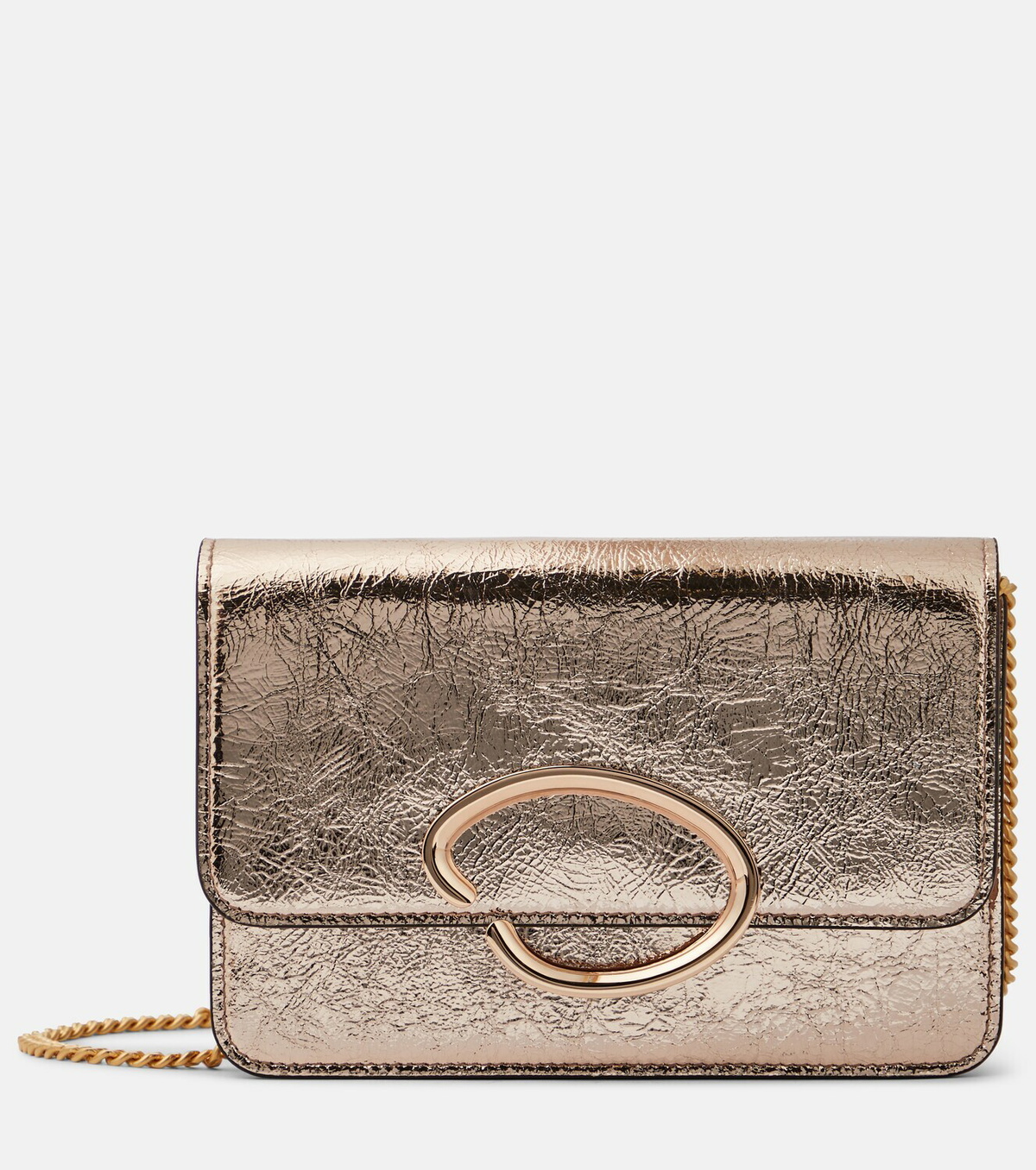 Oscar de la Renta O Pochette leather shoulder bag