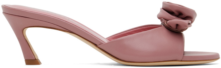 Photo: Blumarine Pink Juliet Heeled Sandals