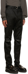 sacai Black Zip Trousers