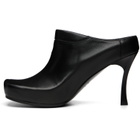 Balenciaga Black Scholl Edition Sheepskin Mule Heels