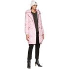 Mr and Mrs Italy Pink Down Parka