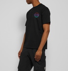 Carhartt WIP - Flame Logo-Print Cotton-Jersey T-Shirt - Black