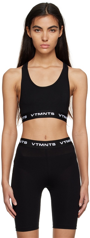 Photo: VTMNTS Black Logo Sport Bra