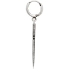 Isabel Marant Silver Single Feather Earring