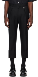 Wooyoungmi Black Cabra Trousers