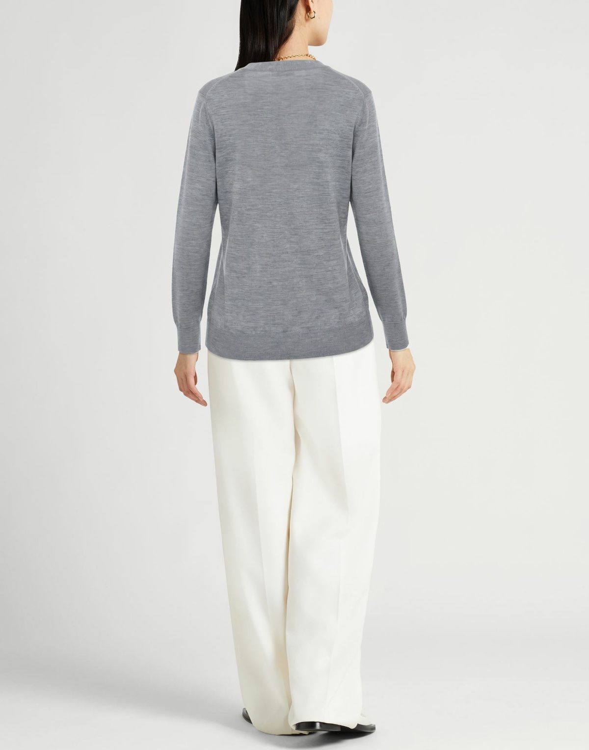 Agnona Womens Cardigan in Grey