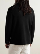 Guest In Residence - Industry Topstitched Cashmere Jacket - Black