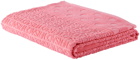 Versace Pink Allover Polka Dot Bath Towel
