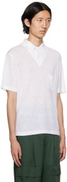 Maryam Nassir Zadeh White Source Polo