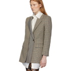 Ports 1961 Brown Wool Single-Button Blazer