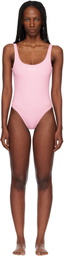 Versace Pink One-Piece Swimsuit