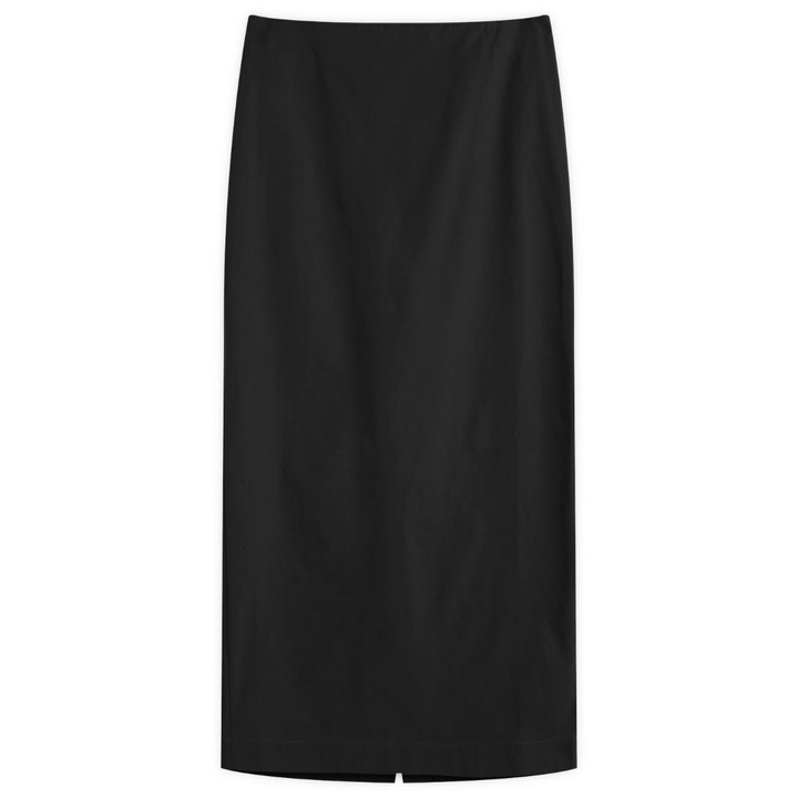 Photo: ST. Agni Women's Minimal Column Skirt in Black Olive