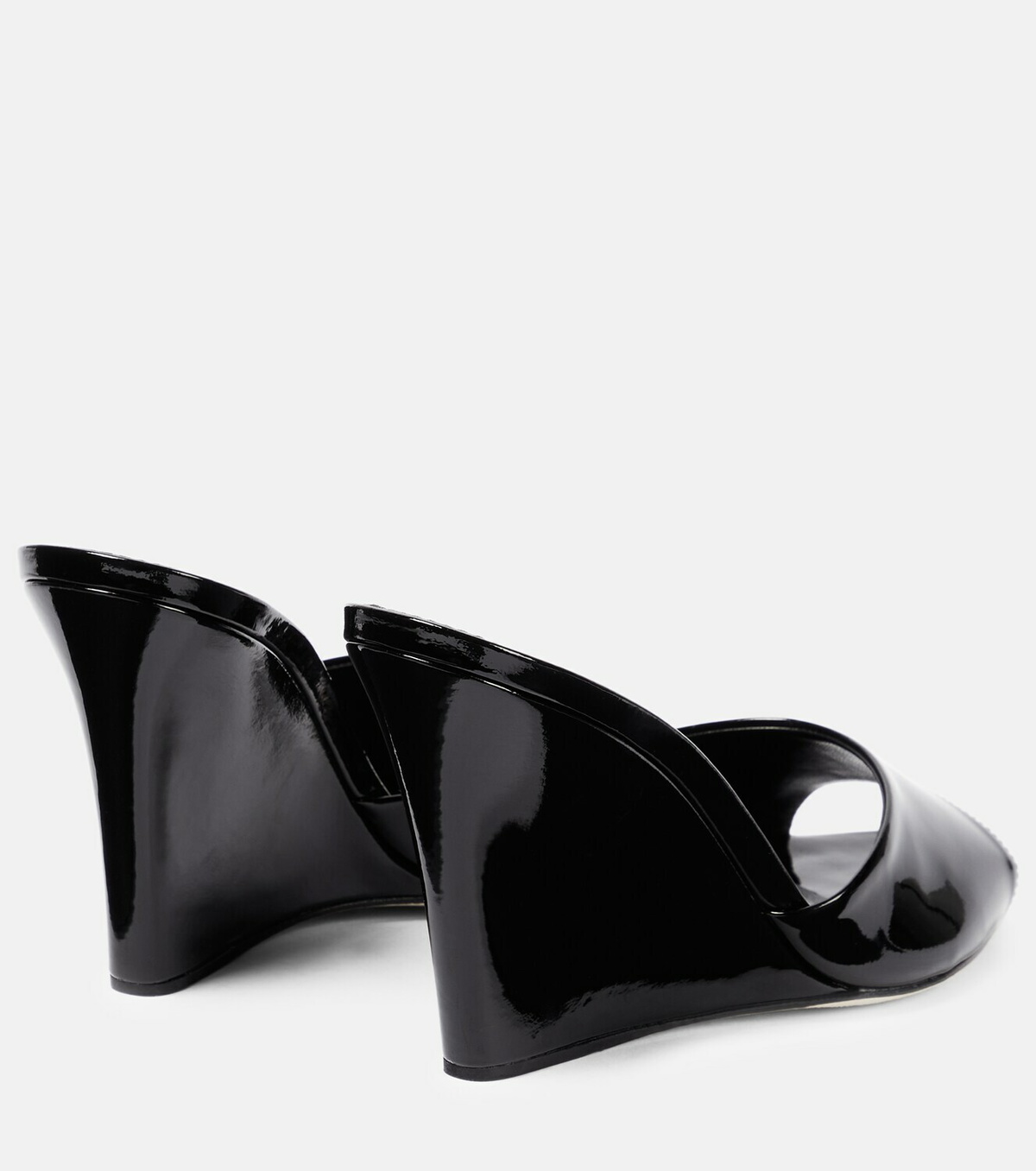 Paris Texas - Wanda patent leather wedge sandals Paris Texas