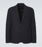 Giorgio Armani Waffle-knit blazer